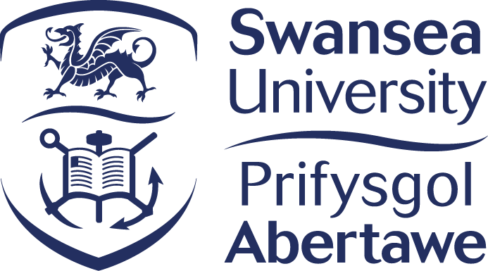 Landscape logo for Swansea University