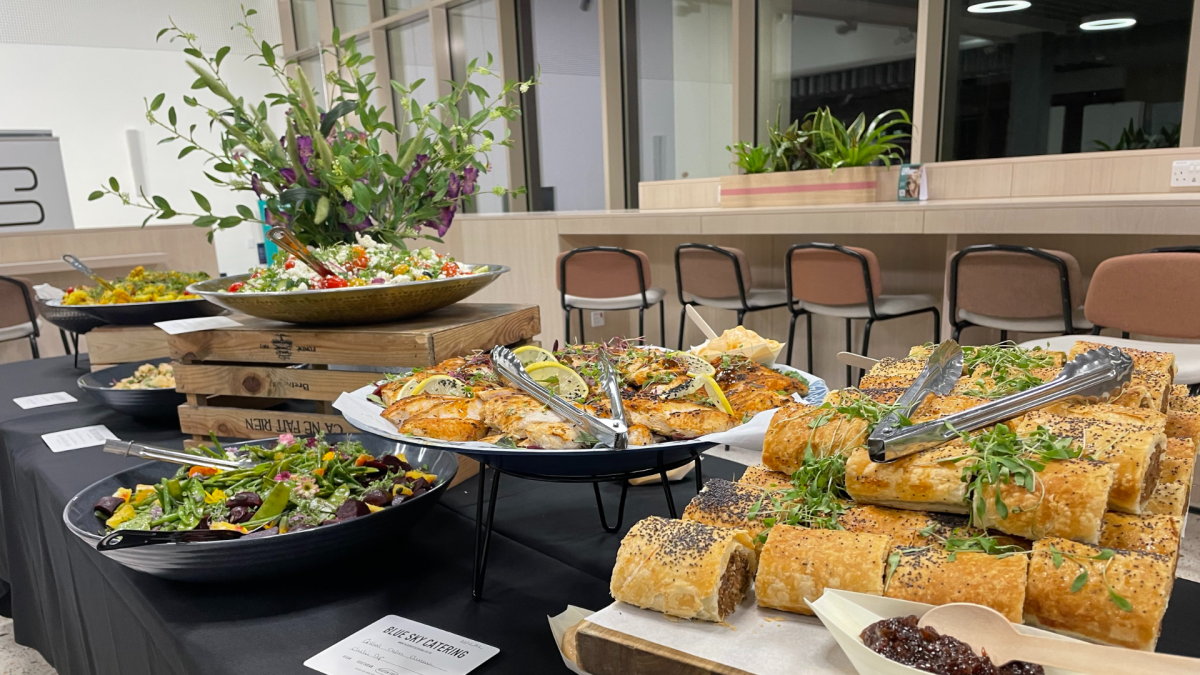 Catering at Usher events