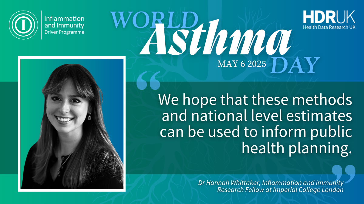 Dr Hannah Whittaker and the quote: “We hope that these methods and national level estimates can be used to inform public health planning.”