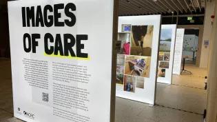Images of Care display