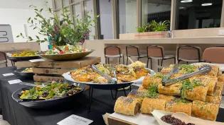 Catering at Usher events