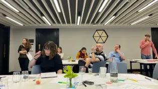 Discussions during the Citizen Panel Workshop