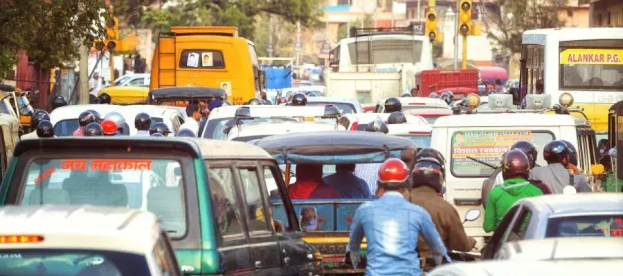 traffic in Asia