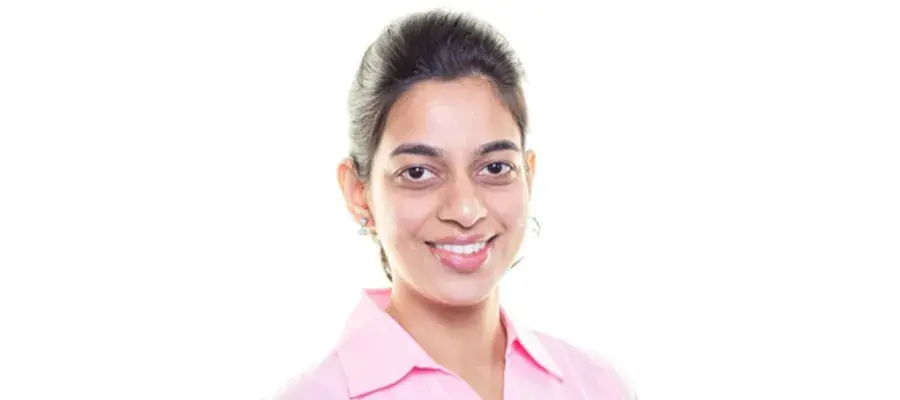Photograph of third-year PhD student, Durga Kulkarni