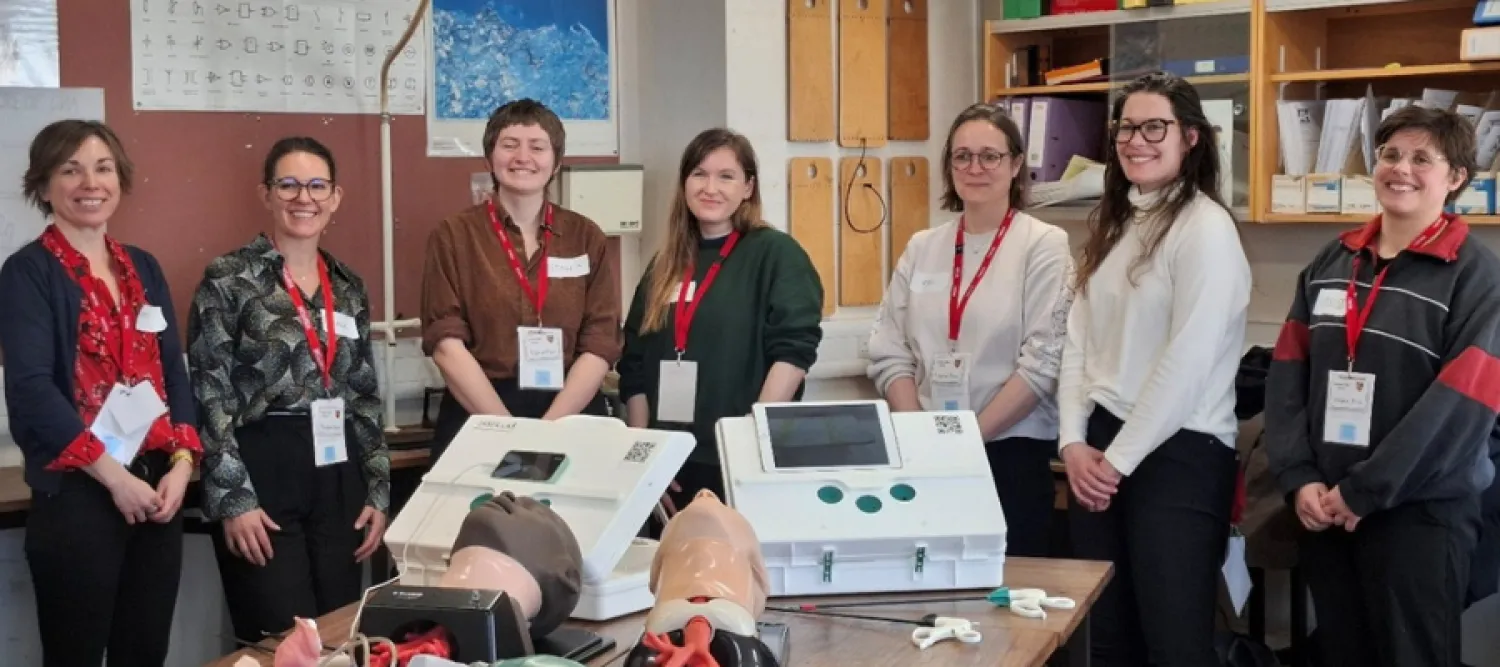 Photograph of all those taking part in programme outreach at Liberton High School March 20206 