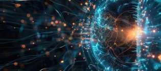 Black, orange, blue data