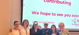 Students at Conference
