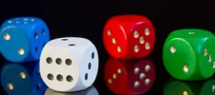 Dice, Gambling, Gamble image