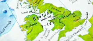 Map of the British Isles