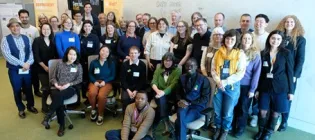 A group photo of the conference attendees