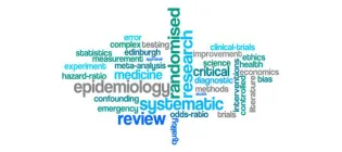 Word cloud from Critical Care Research Methods course