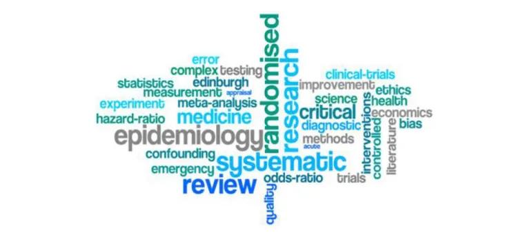 Research methods course word cloud logo