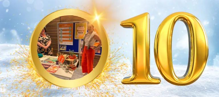 Photo of members of the team at a social event