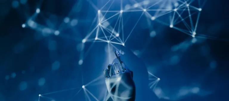 Robot Pointing on a Wall