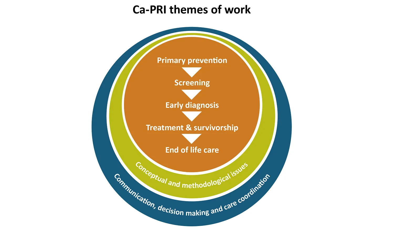 Ca-PRI themes of work