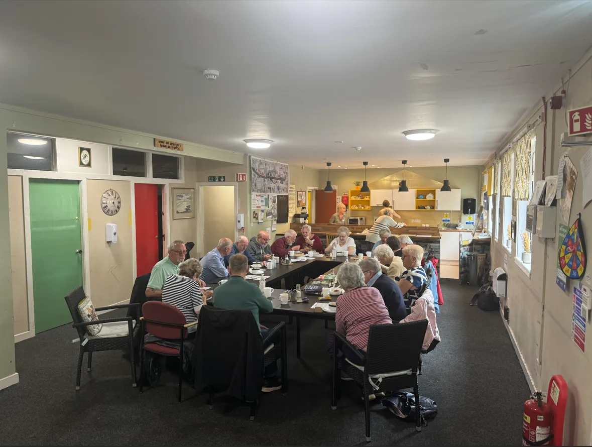 Group discussion at Grassy Riggs