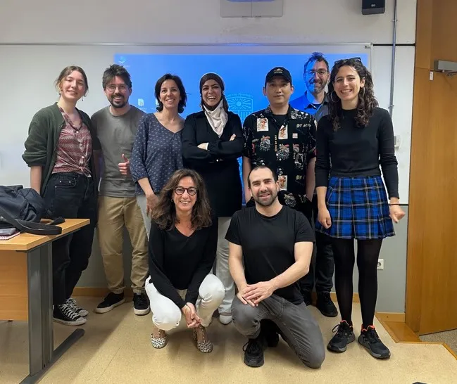 ACRC Imane in Barcelona with group