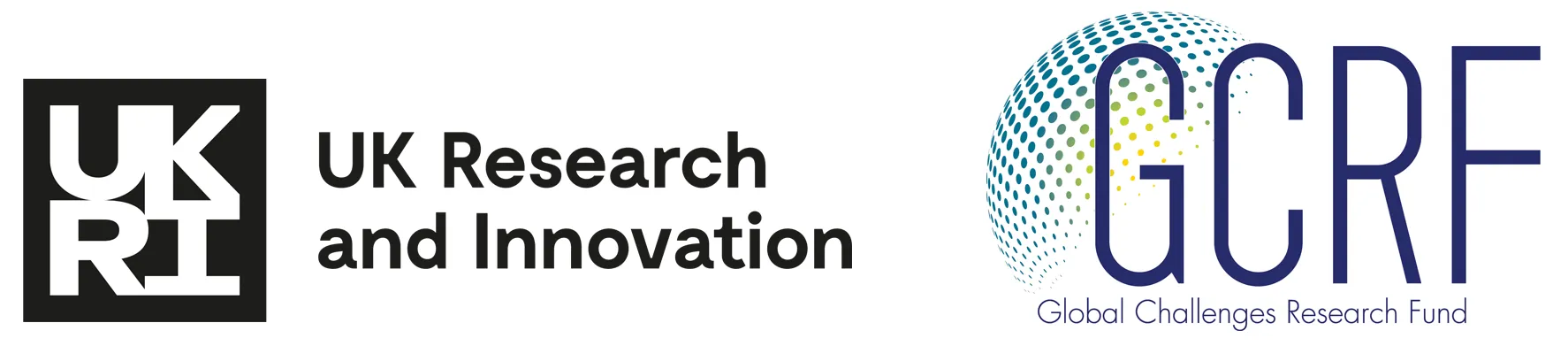 UKRI & GCRF logo