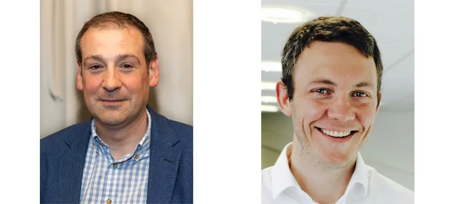 Prof Mike Gillies and Dr David Griffith