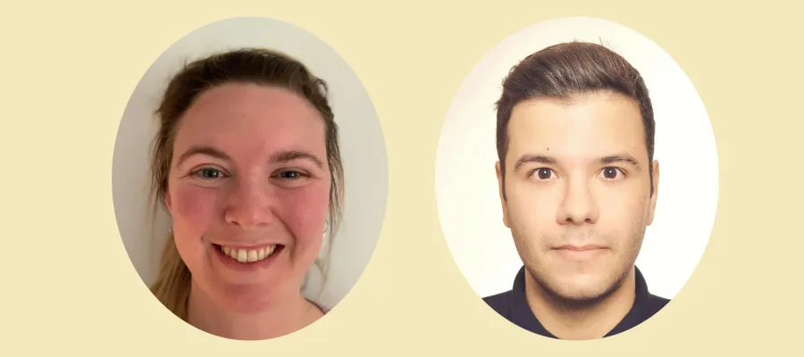 Imogen Skene and Andreas Perikleous