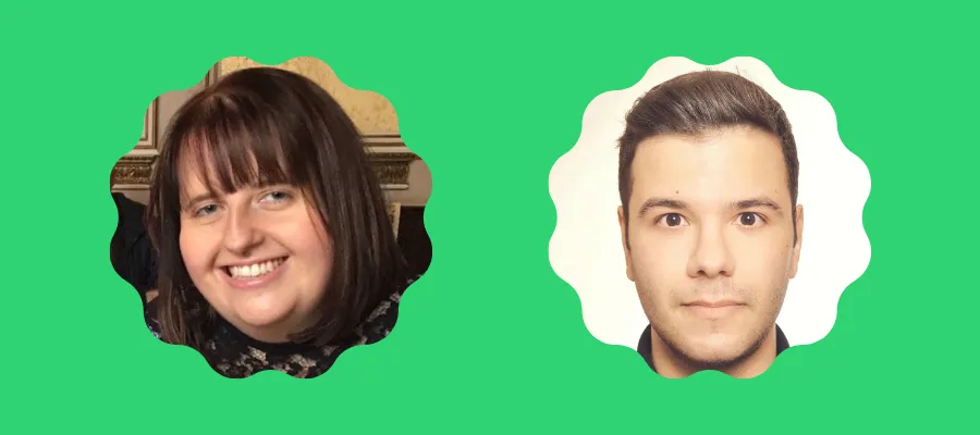 Kathryn Ferris and Andreas Perikleous are the new student reps for the Asthma UK Centre for Applied Research for 2023