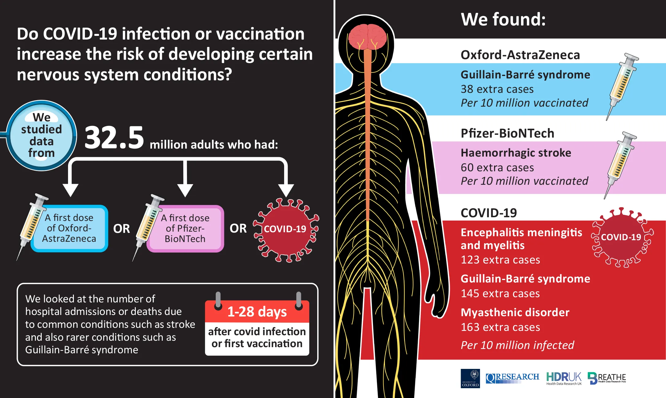 QResearch neurology paper infographic
