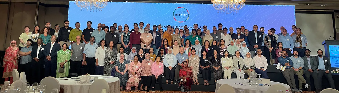 Delegates at the RESPIRE ASM in Sri Lanka