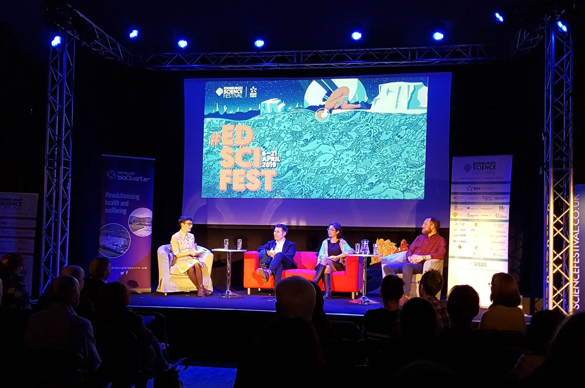 Diagnosing with Data event at Science Festival 