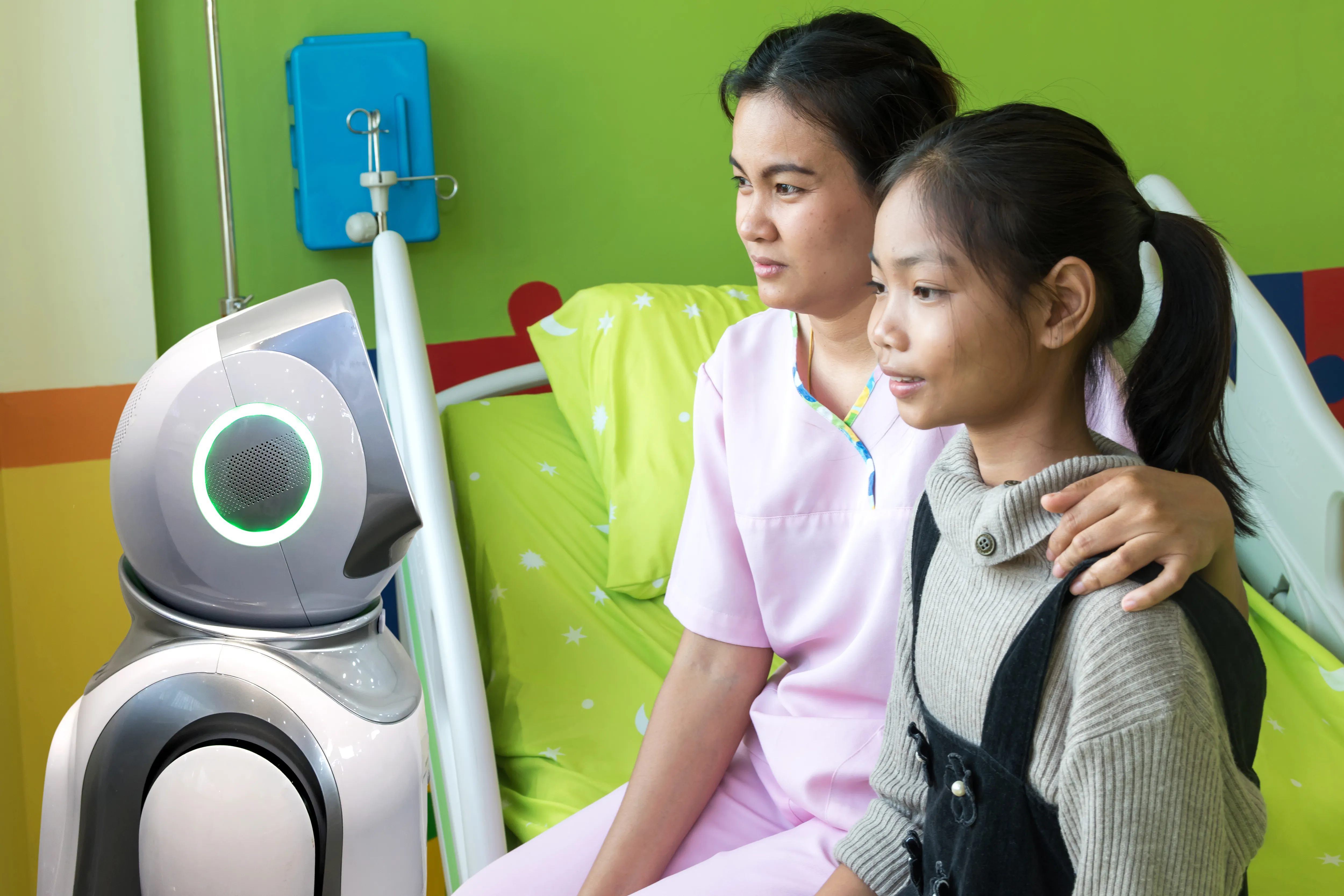 image of a robot doctor