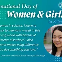 “As a woman in science, I learn to multi-task to maintain myself in this fast moving world with dozens of commitments elsewhere. I also learn that it makes a big difference when you do something you love.”
