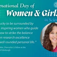 “I am lucky to be surrounded by strong, inspiring women who guide me in how to strike the balance between research excellence  and a well rounded personal life.”
