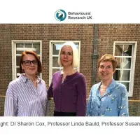 Sharon Cox, Linda Bauld and Susan Michie pictured