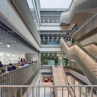 Usher Building Interior Stairs | ©Hufton+Crow