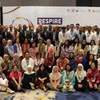 Group photo of delegates who attended the RESPIRE 2023 ASM in Indonesia
