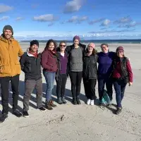 ACRC Tiree Techwave TTW Group on beach