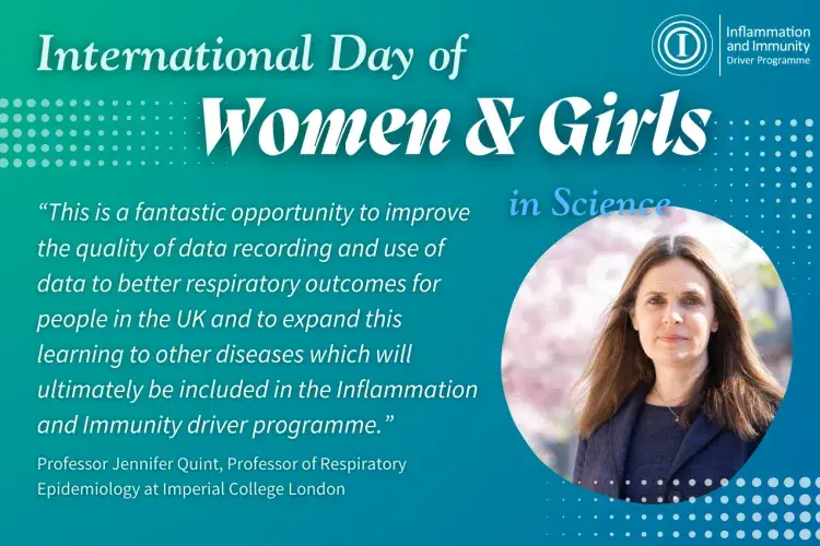 “This is a fantastic opportunity to improve the quality of data recording and use of data to better respiratory outcomes for people in the UK and to expand this learning to other diseases which will ultimately be included in the Inflammation and Immunity driver programme.”