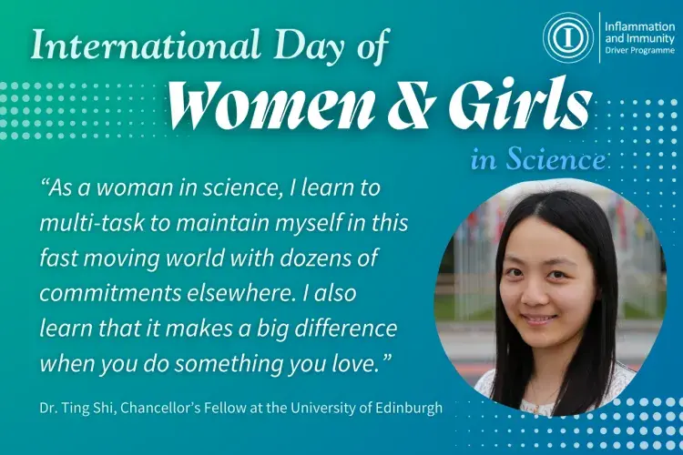 “As a woman in science, I learn to multi-task to maintain myself in this fast moving world with dozens of commitments elsewhere. I also learn that it makes a big difference when you do something you love.”