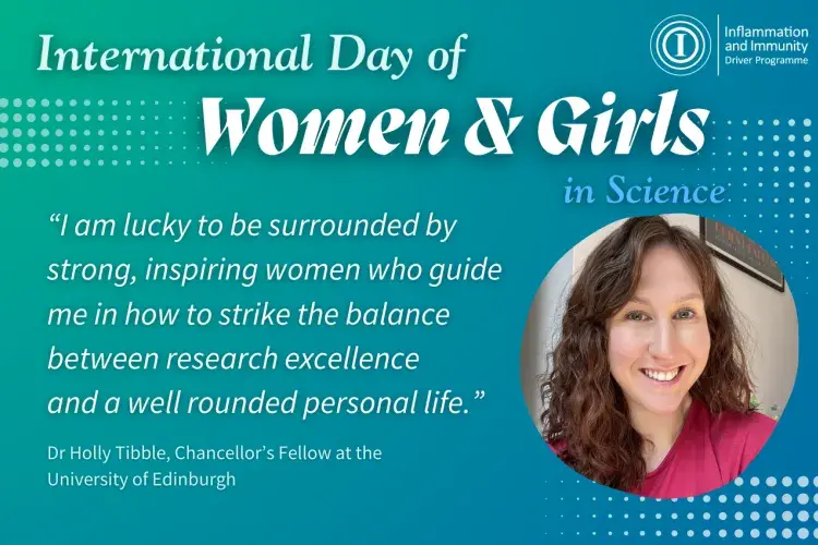 “I am lucky to be surrounded by strong, inspiring women who guide me in how to strike the balance between research excellence  and a well rounded personal life.”