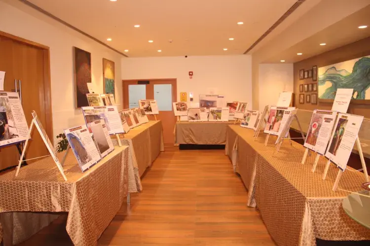 Photovoice gallery set up