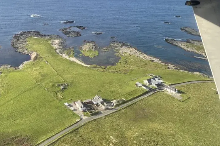 ACRC Tiree Techwave TTW Tiree from the Air