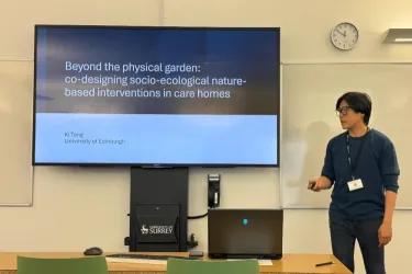 Ki Tong presenting at IAPS 2026