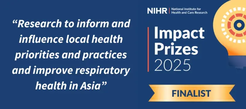 NIHR Impact Prize 2025 Finalist