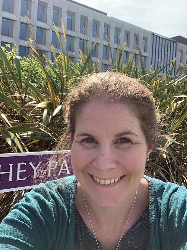 Photograph of Charlotte Squires, PhD student