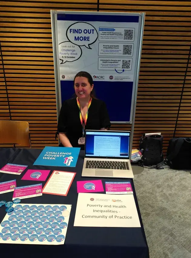 Emilie at CPW table