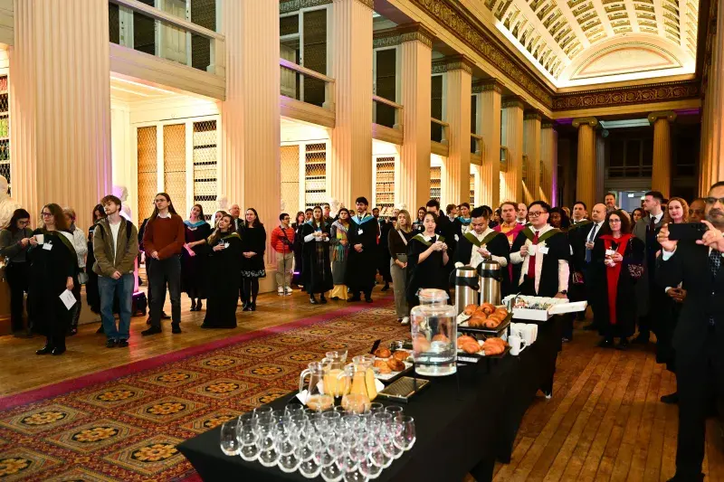 2025 Usher Graduation Breakfast Reception, Playfair Library