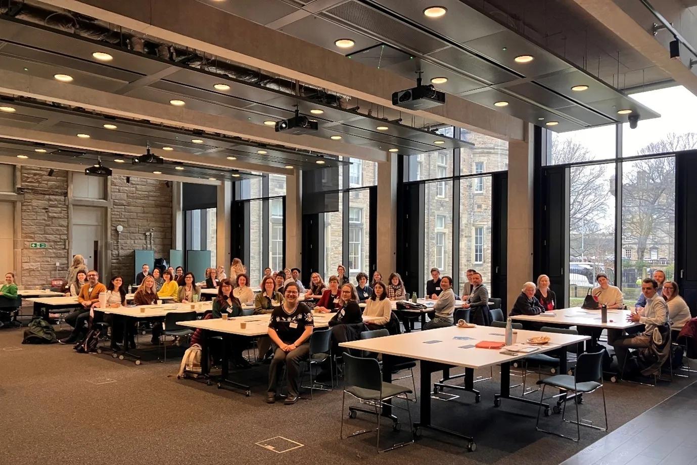 Photograoh of all the attendees of the Scottish Ageing Forum