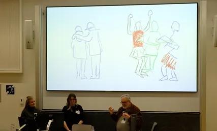 Olivia Turner, Willy Gilder and KIrstyn Knowles present the IMAGINED Project