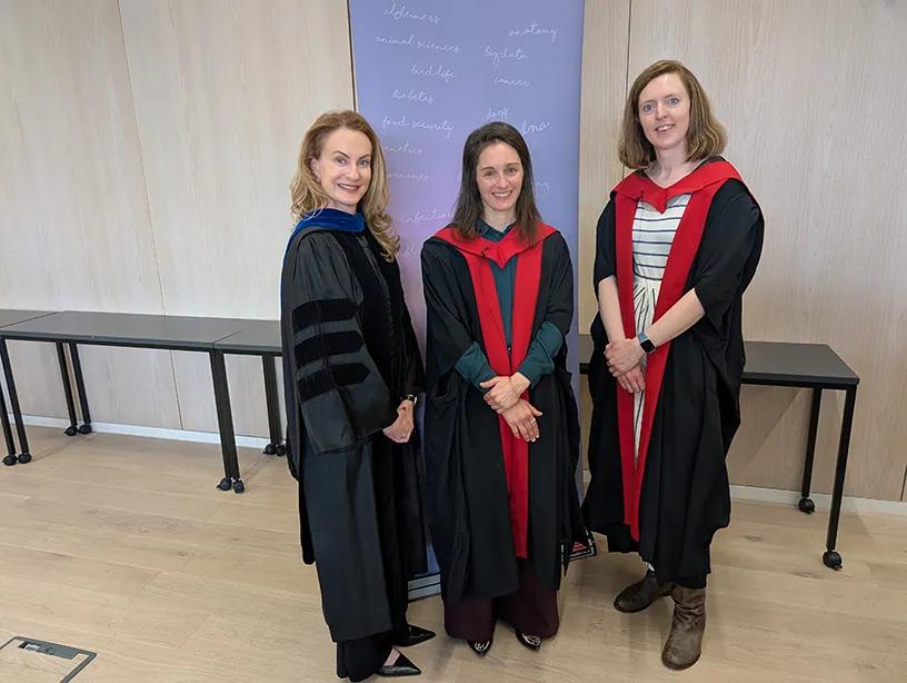 Professors Julie Jacko, Evi Theodoratou and Katie Atkins