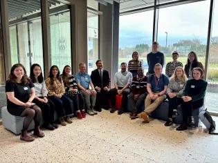 Students meet Duke Han