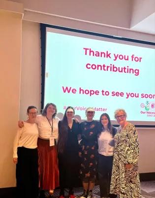 Students at Conference